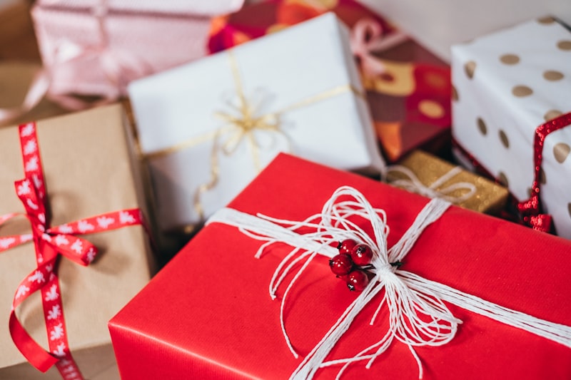 Gift box with ribbon representing digital gift cards